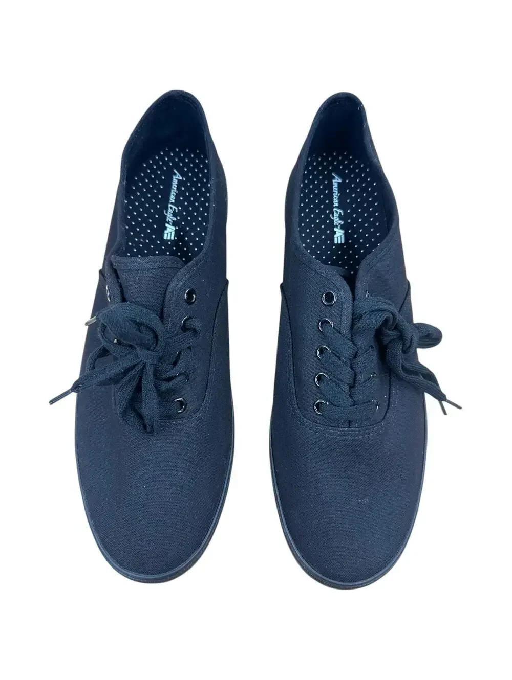 American‎ Eagle Black Canvas Sneakers